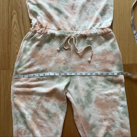YOUNG BEAUTIFUL & BROKE TIE DYE JUMPSUIT - M - Picture 13 of 15
